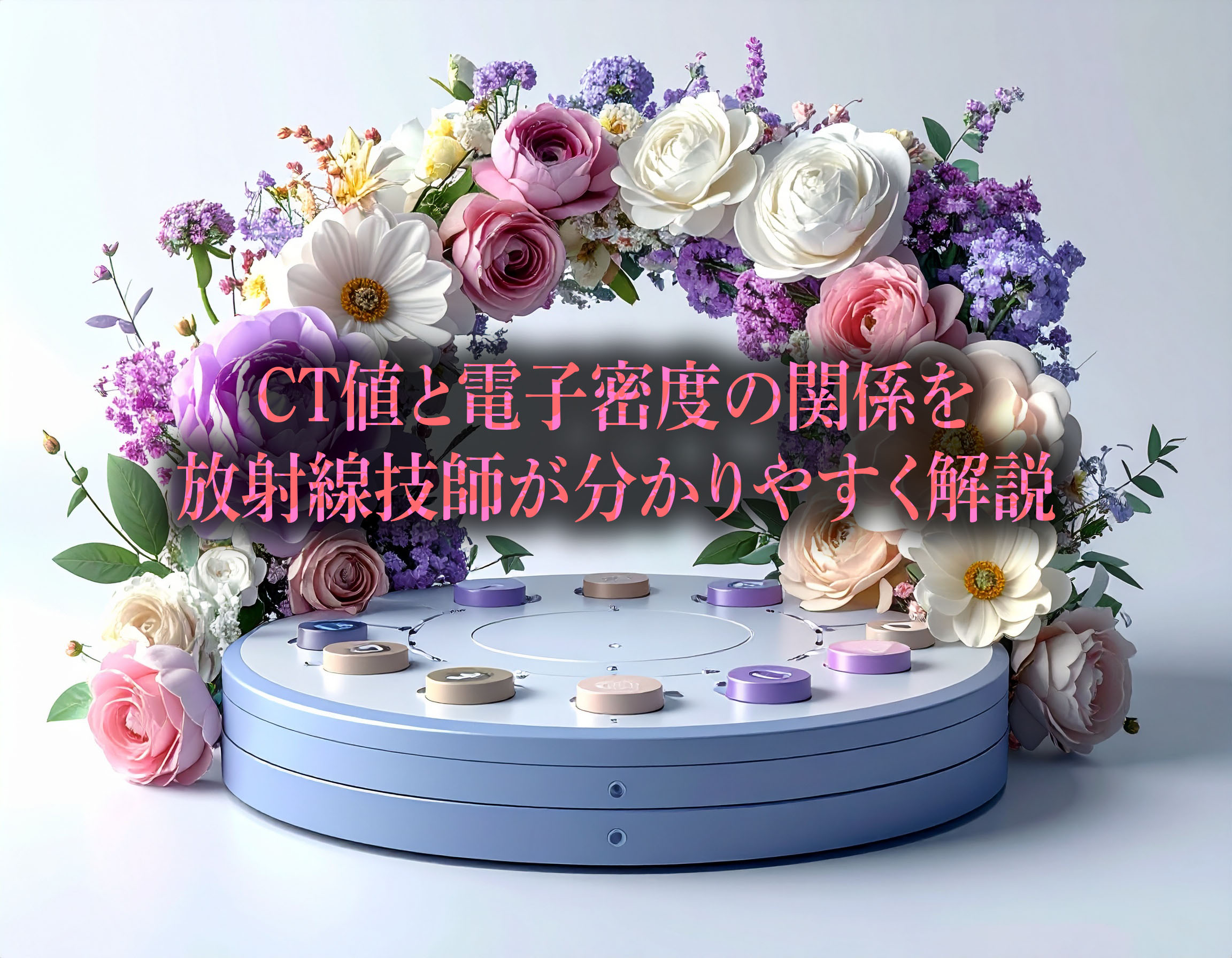 CT値と電子密度の関係を放射線技師が分かりやすく解説