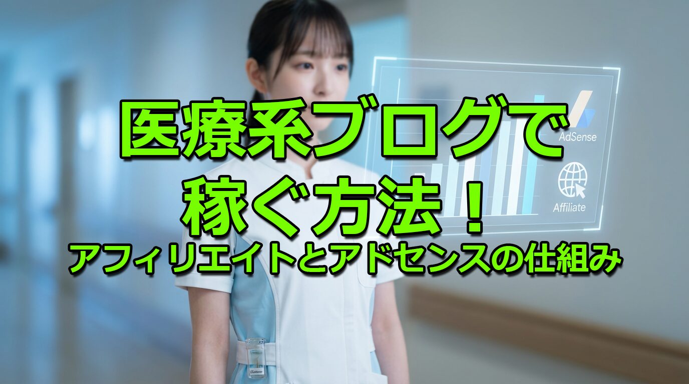 医療ブログで月10万円稼ぐ方法