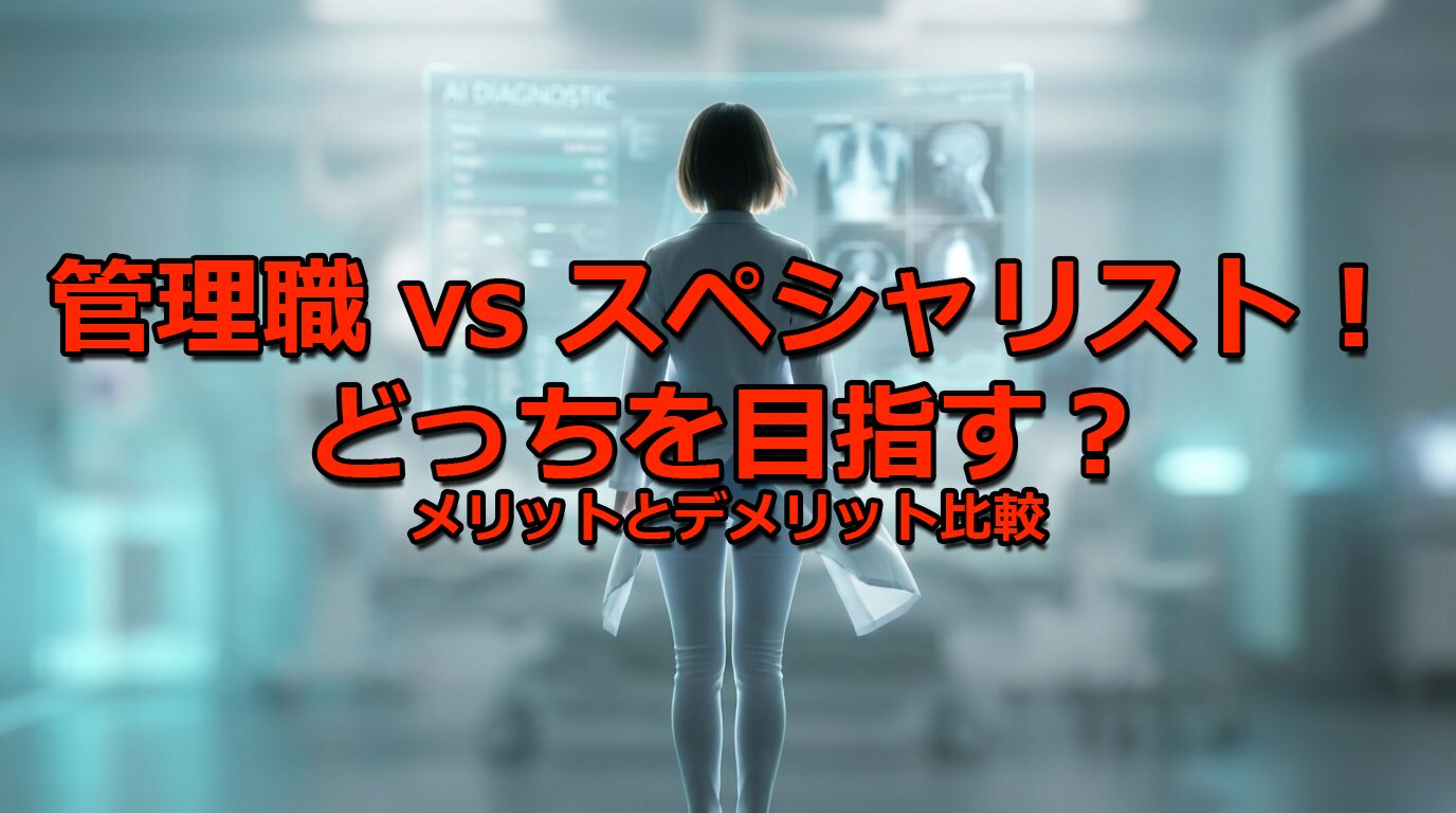 管理職 vs スペシャリストの選択