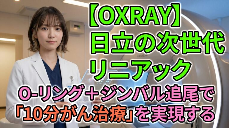 【OXRAY】日立の次世代リニアック