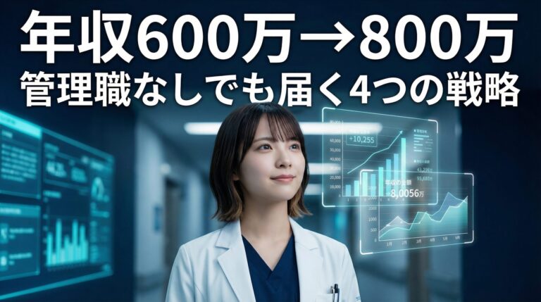 年収600万→800万ロードマップ