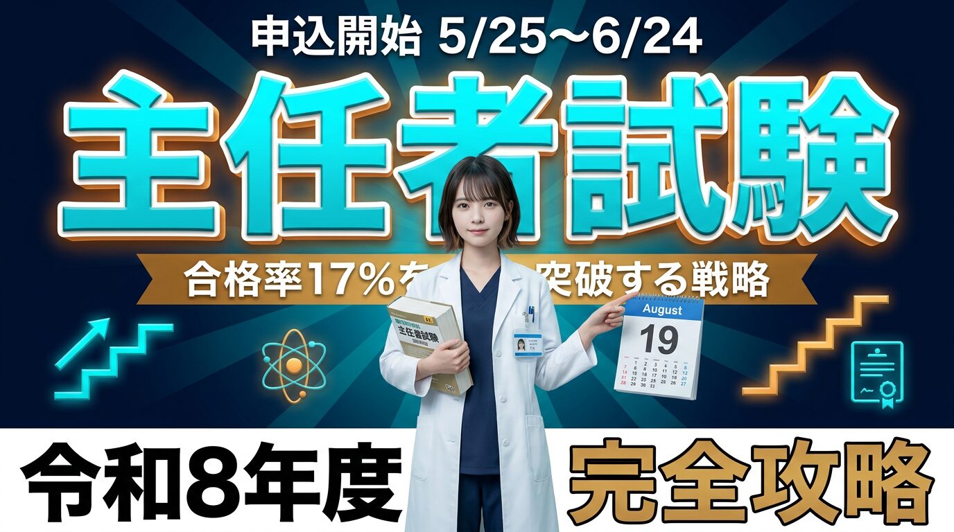 令和8年度 放射線取扱主任者試験 完全攻略ガイド｜申込開始（5/25〜6