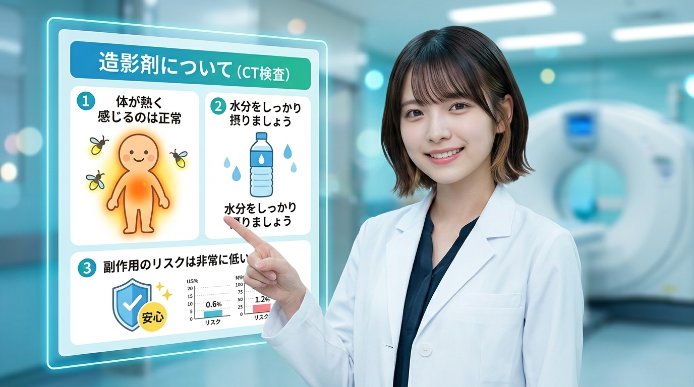 CT検査・造影剤ガイド