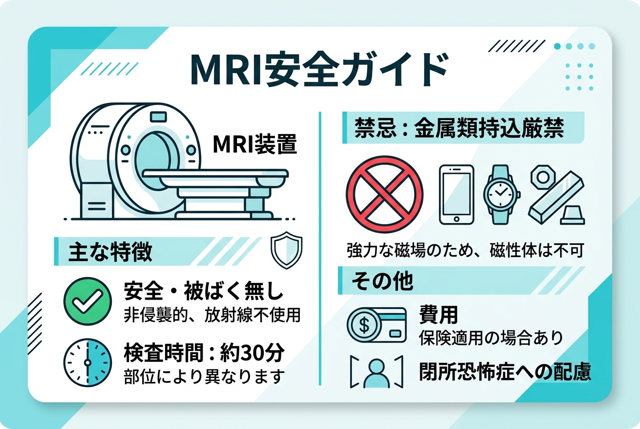 MRI安全ガイド・インフォグラフィック
