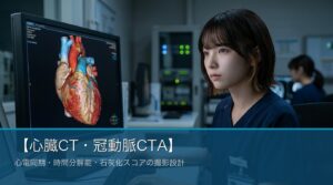 心臓CT・冠動脈CTAの撮像設計