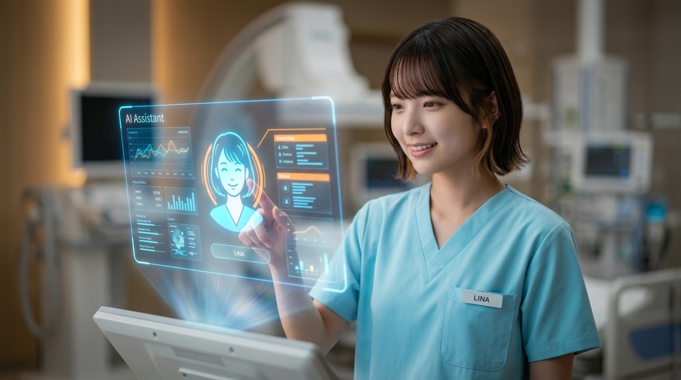 AIアシスタントと共存するLINA