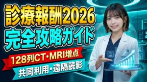 診療報酬改定2026 放射線部門 完全ガイド｜共同利用・遠隔読影・IMRT・粒子線収益戦略