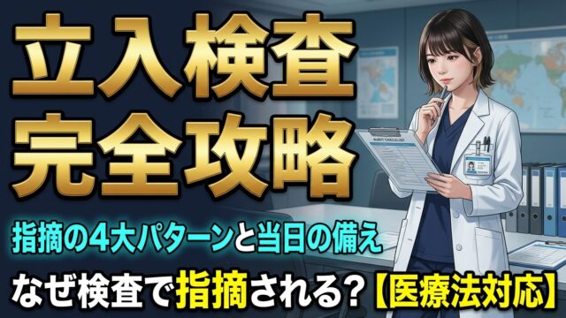 立入検査・監査対策