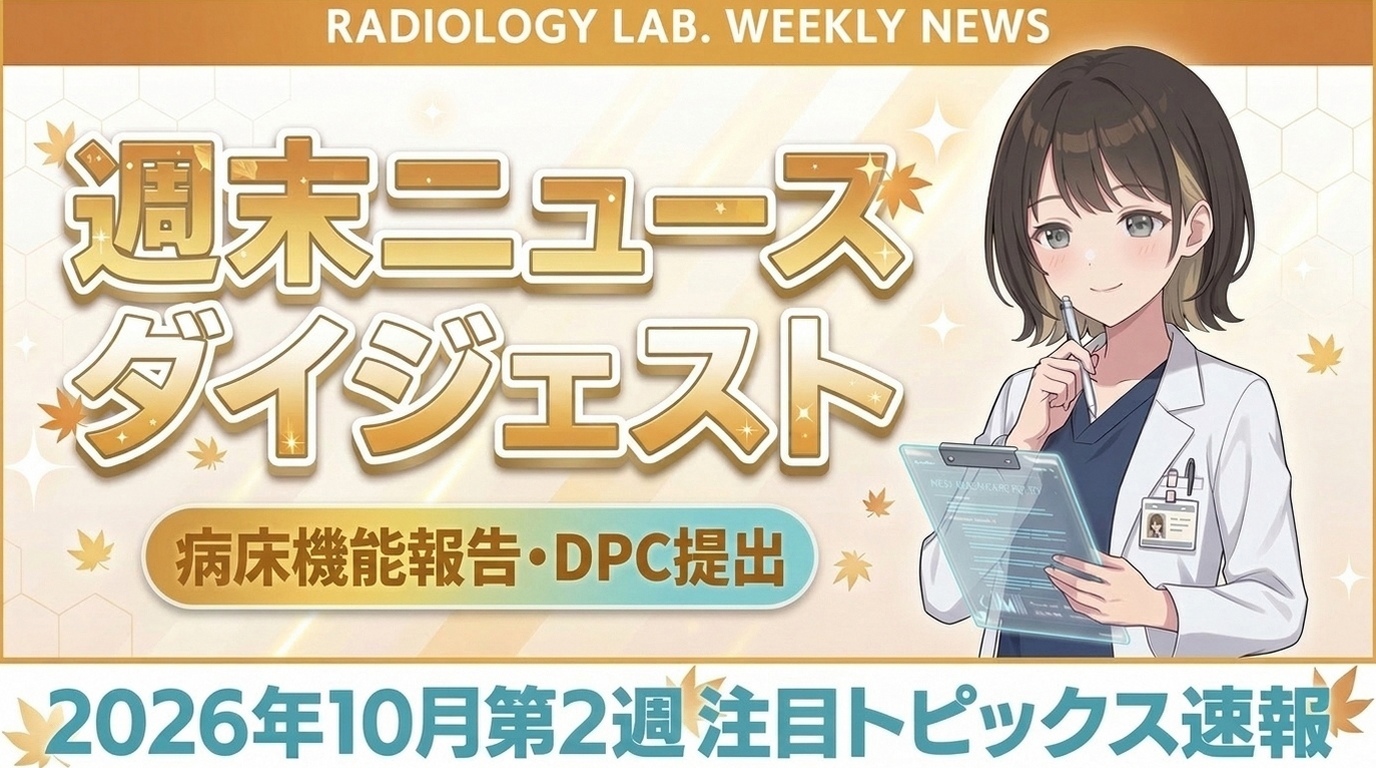 今週の放射線技師ニュース